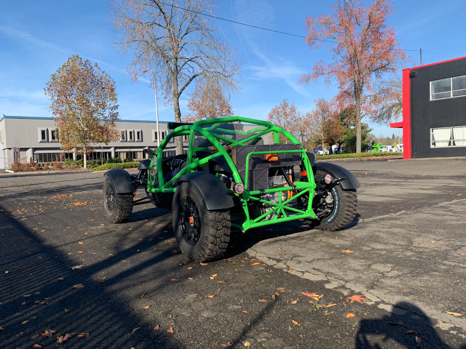 Ariel Nomad 350kW EV Conversion - completed build outside