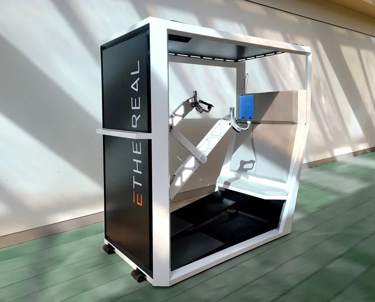 Ethereal Matter MEK - full-body VR haptics platform physical unit